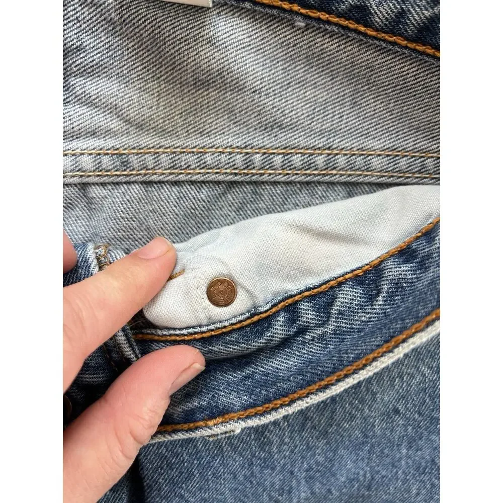 Vintage Levi Strauss 501 XX Jeans 1993 29x30 Rigid Blue Button Fly Denim Cotton